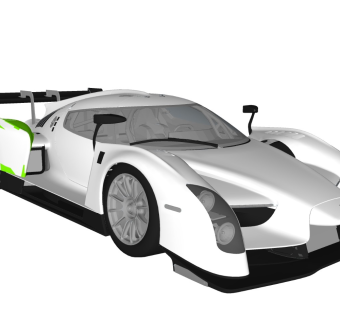超精细汽车模型 帕加尼 scuderia cameron